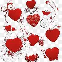 红色爱心-空若网 红色爱心-空若网
