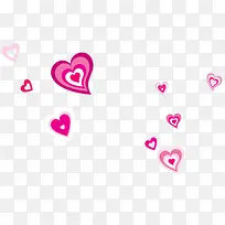 红色小爱心免扣素材-空若网 红色小爱心免扣素材-空若网