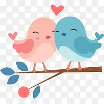 卡通小鸟动物爱情-空若网 卡通小鸟动物爱情-空若网