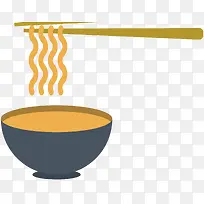 矢量亚洲卡通面条-空若网 矢量亚洲卡通面条-空若网