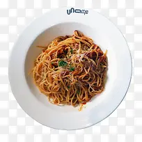 白盘子面条食物食品-空若网 白盘子面条食物食品-空若网