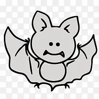 卡通蝙蝠设计素材-空若网 卡通蝙蝠设计素材-空若网