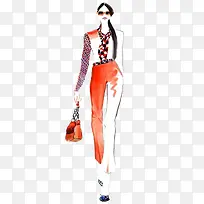 手绘服装设计-空若网 手绘服装设计-空若网