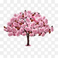 粉色花树-空若网 粉色花树-空若网