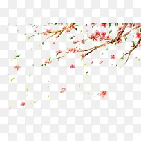 水彩桃花-空若网 水彩桃花-空若网