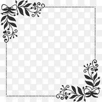 矢量复古花纹边框-空若网 矢量复古花纹边框-空若网