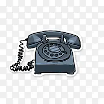 手绘电话-空若网 手绘电话-空若网