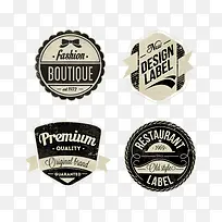 时尚复古创意标签素材-空若网 时尚复古创意标签素材-空若网