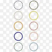 彩色花纹边框-空若网 彩色花纹边框-空若网