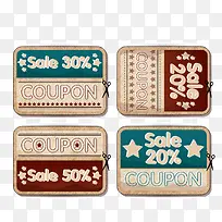 矢量复古标签-空若网 矢量复古标签-空若网