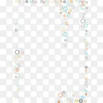 多彩清新圆圈边框纹理-空若网 多彩清新圆圈边框纹理-空若网