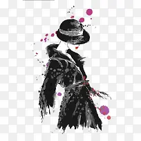 时尚手绘女人-空若网 时尚手绘女人-空若网