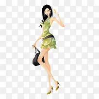 矢量女装时尚-空若网 矢量女装时尚-空若网