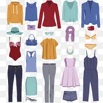 矢量时尚女装-空若网 矢量时尚女装-空若网