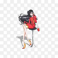 时尚女装手绘设计稿-空若网 时尚女装手绘设计稿-空若网