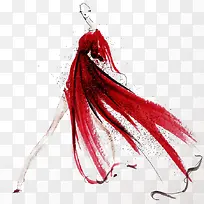 时尚女装手绘设计稿-空若网 时尚女装手绘设计稿-空若网