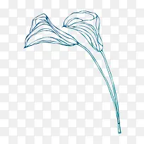 手绘荷花-空若网 手绘荷花-空若网