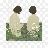 唯美插画-空若网 唯美插画-空若网