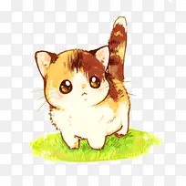 小清新 唯美 手绘 水彩画 小猫-空若网 小清新 唯美 手绘 水彩画 小猫-空若网