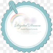 卡通精美唯美标签装饰-空若网 卡通精美唯美标签装饰-空若网