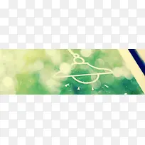 简约小清新绿色海报背景-空若网 简约小清新绿色海报背景-空若网