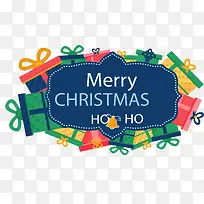 圣诞节快乐彩色礼盒-空若网 圣诞节快乐彩色礼盒-空若网
