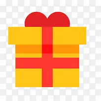 扁平化礼物盒PNG下载-空若网 扁平化礼物盒PNG下载-空若网