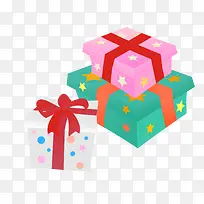 卡通文艺精美礼盒设计包装设计-空若网 卡通文艺精美礼盒设计包装设计-空若网