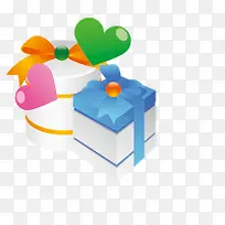 扁平化礼物盒-空若网 扁平化礼物盒-空若网