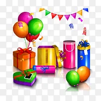 矢量生日礼物-空若网 矢量生日礼物-空若网