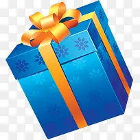 蓝色礼物盒-空若网 蓝色礼物盒-空若网