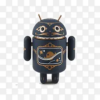 深蓝色安卓玩具-空若网 深蓝色安卓玩具-空若网