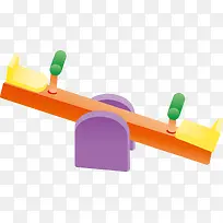 跷跷板png矢量元素-空若网 跷跷板png矢量元素-空若网