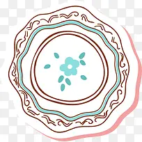 卡通盘子-空若网 卡通盘子-空若网