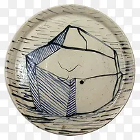 创意盘子手绘帐篷-空若网 创意盘子手绘帐篷-空若网