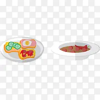 盘子与食物-空若网 盘子与食物-空若网