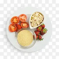 一盘子蔬菜水果-空若网 一盘子蔬菜水果-空若网