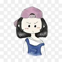 手绘女孩-空若网 手绘女孩-空若网