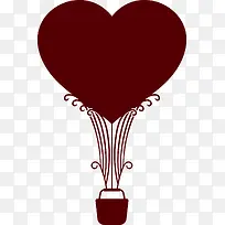 爱心热气球-空若网 爱心热气球-空若网