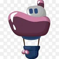 卡通热气球-空若网 卡通热气球-空若网