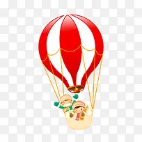 卡通热气球-空若网 卡通热气球-空若网