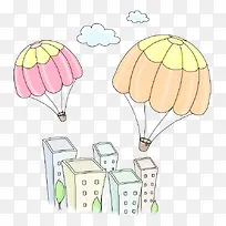 卡通手绘城市-空若网 卡通手绘城市-空若网