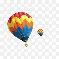 彩色热气球-空若网 彩色热气球-空若网