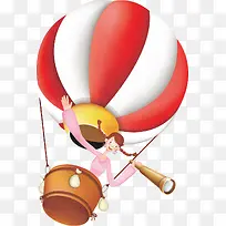 热气球活动促销背景素材-空若网 热气球活动促销背景素材-空若网