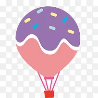 卡通可爱热气球-空若网 卡通可爱热气球-空若网