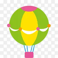 卡通可爱热气球-空若网 卡通可爱热气球-空若网
