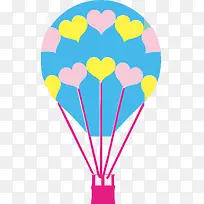卡通可爱热气球-空若网 卡通可爱热气球-空若网