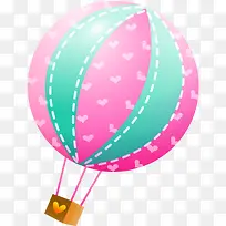 爱心卡通装饰热气球-空若网 爱心卡通装饰热气球-空若网