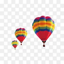 彩色热气球-空若网 彩色热气球-空若网