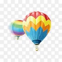 彩色热气球-空若网 彩色热气球-空若网